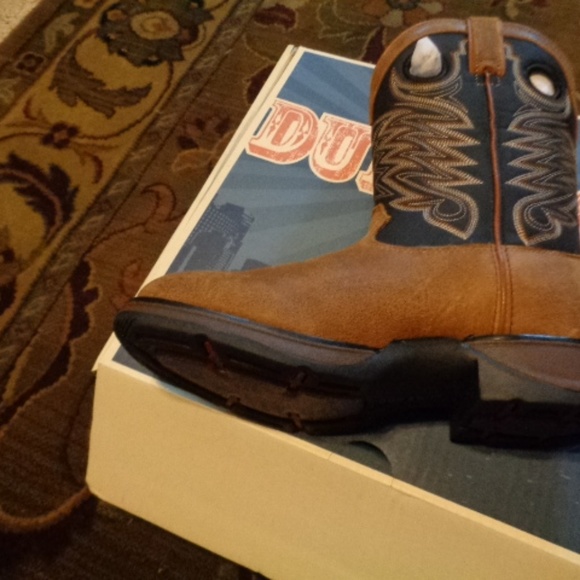 New Durango Kid's Lil' Rebel Cowboy Boots - Picture 5 of 8